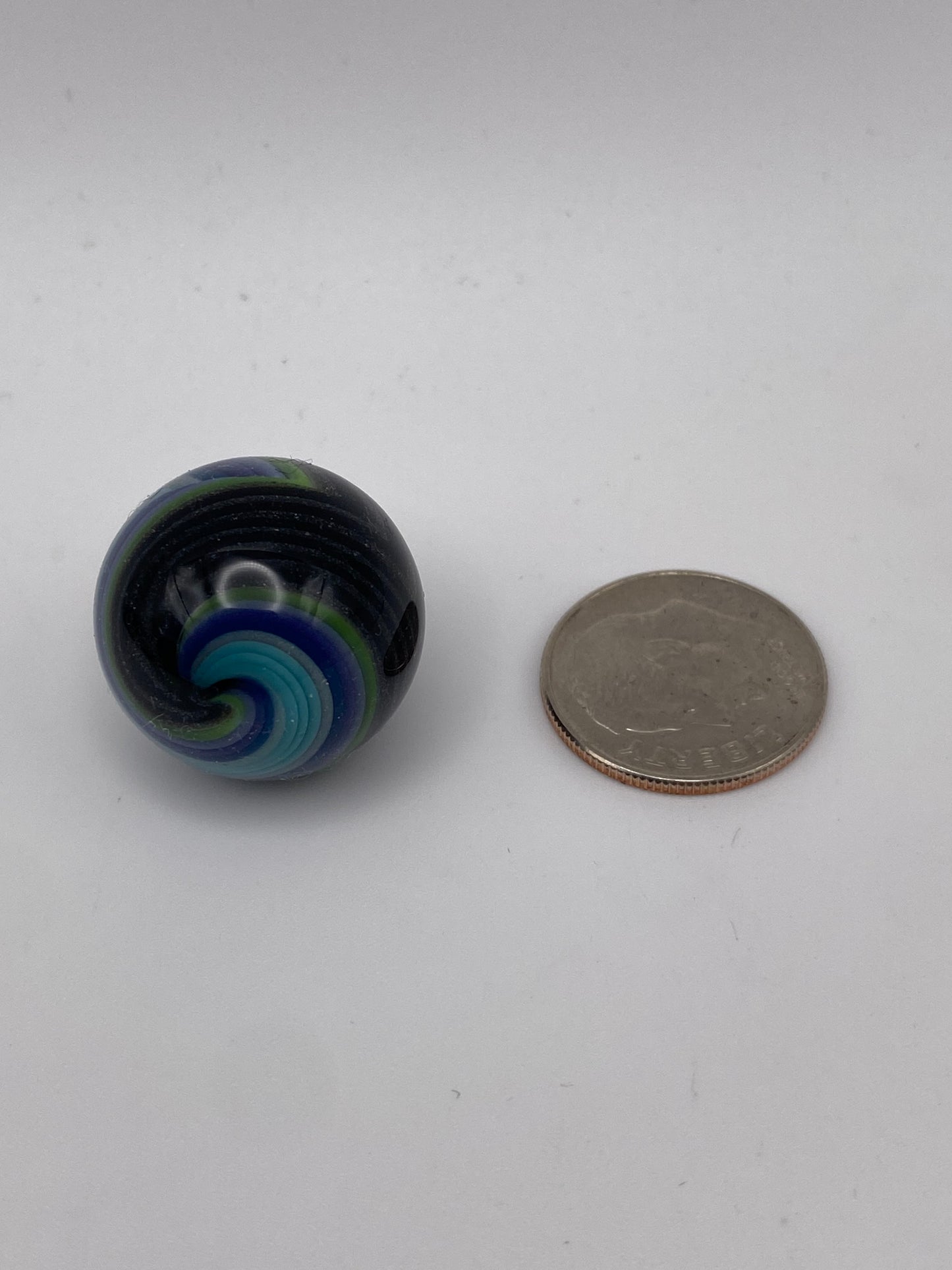 End of the Day Marble - Ornament Swirl