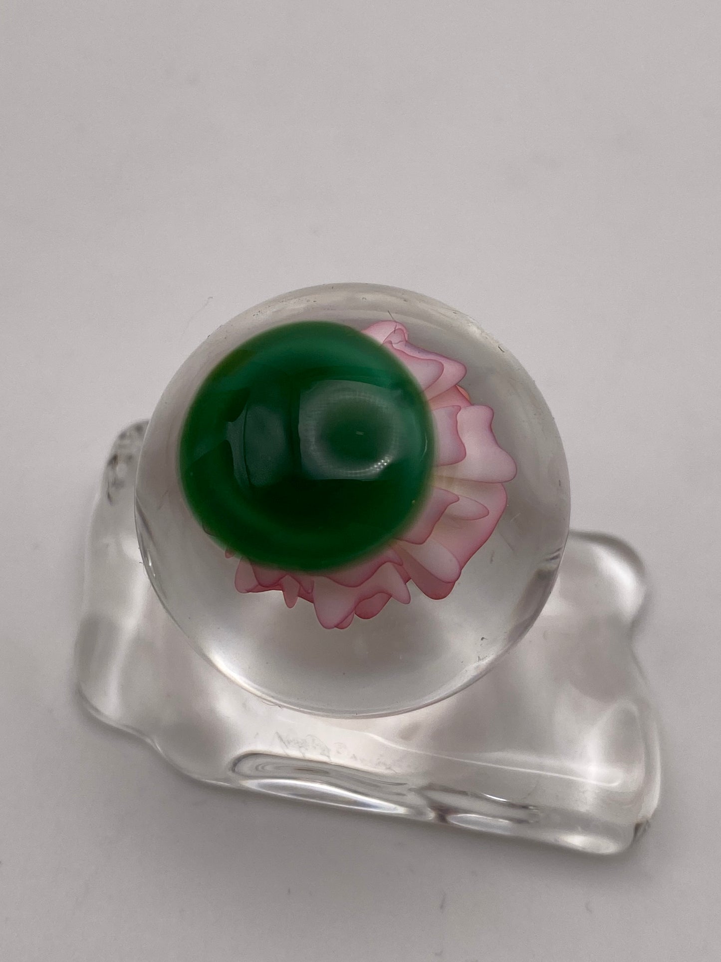 Flower Marble - 24k Gold Fumed