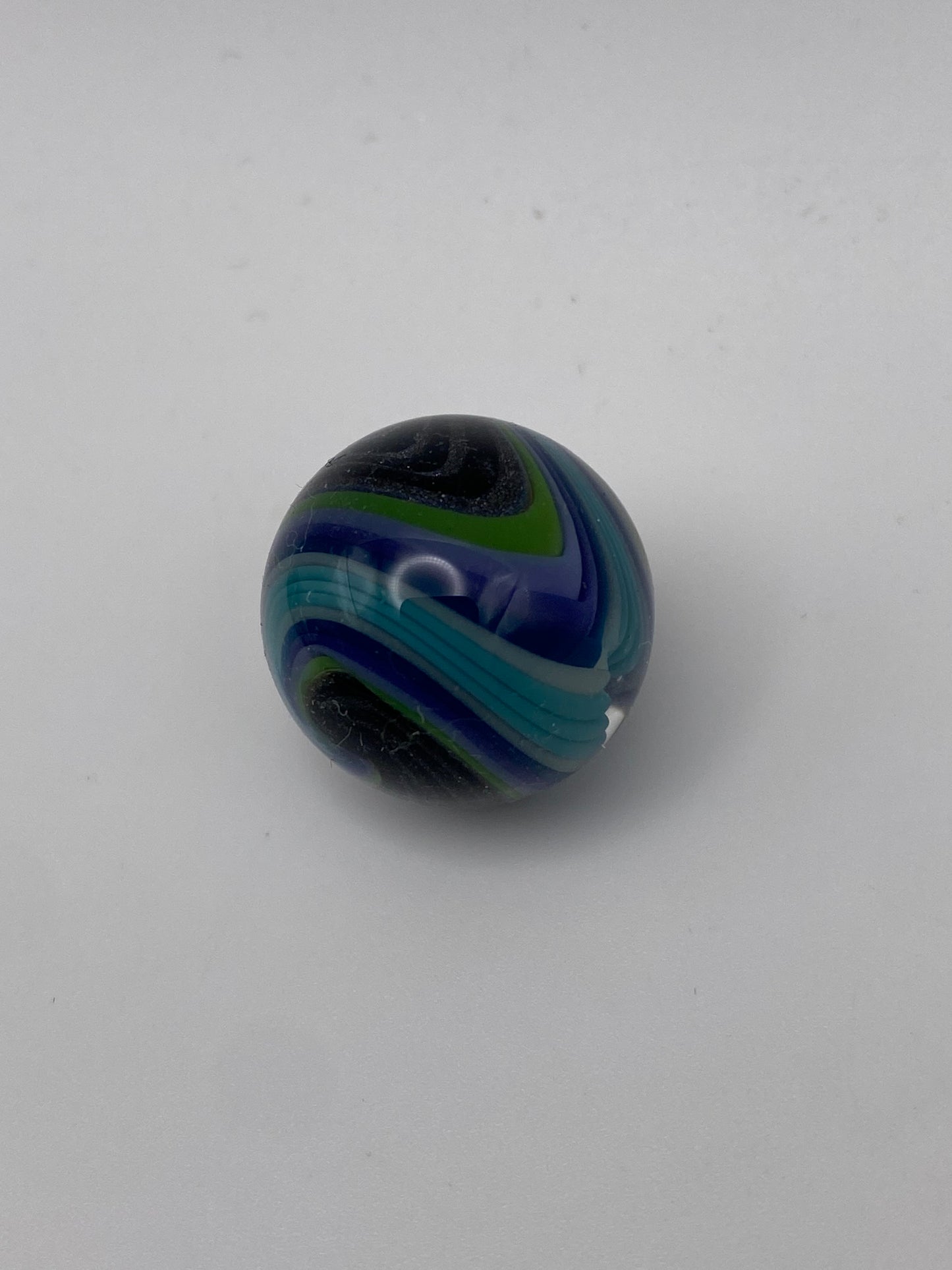 End of the Day Marble - Ornament Swirl