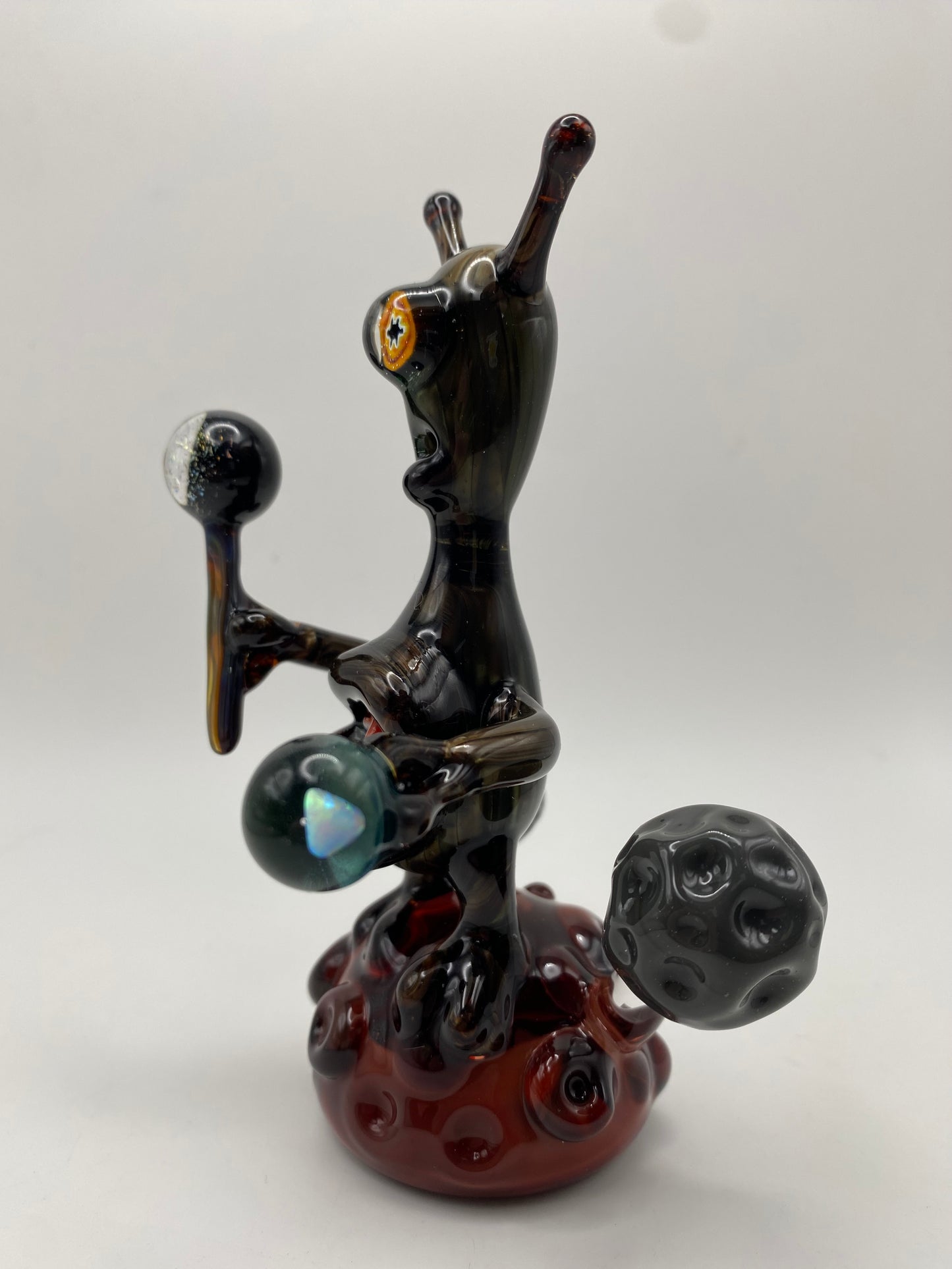 Alien Shaman Sculpture - Hungry Tummy