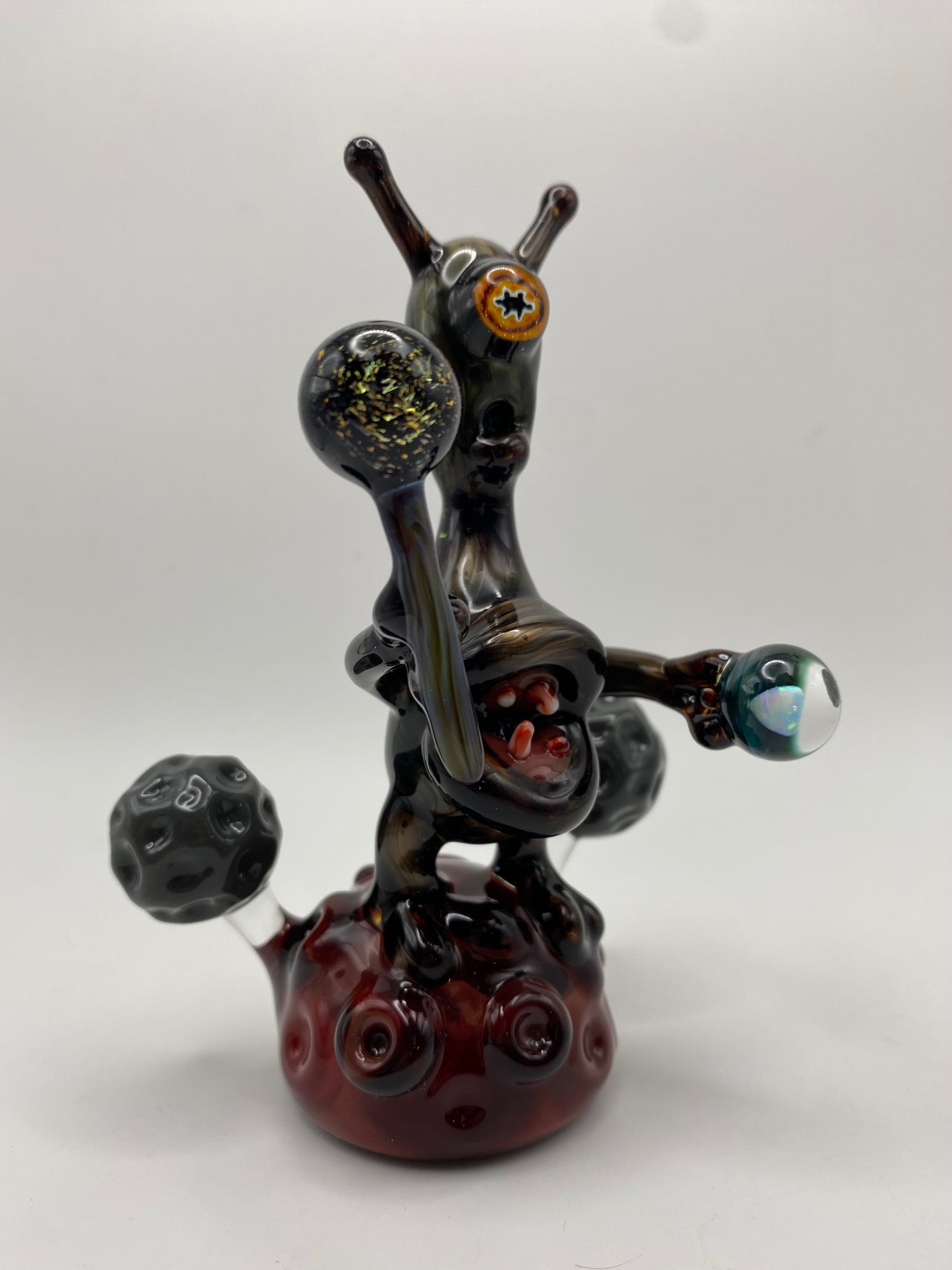 Alien Shaman Sculpture - Hungry Tummy