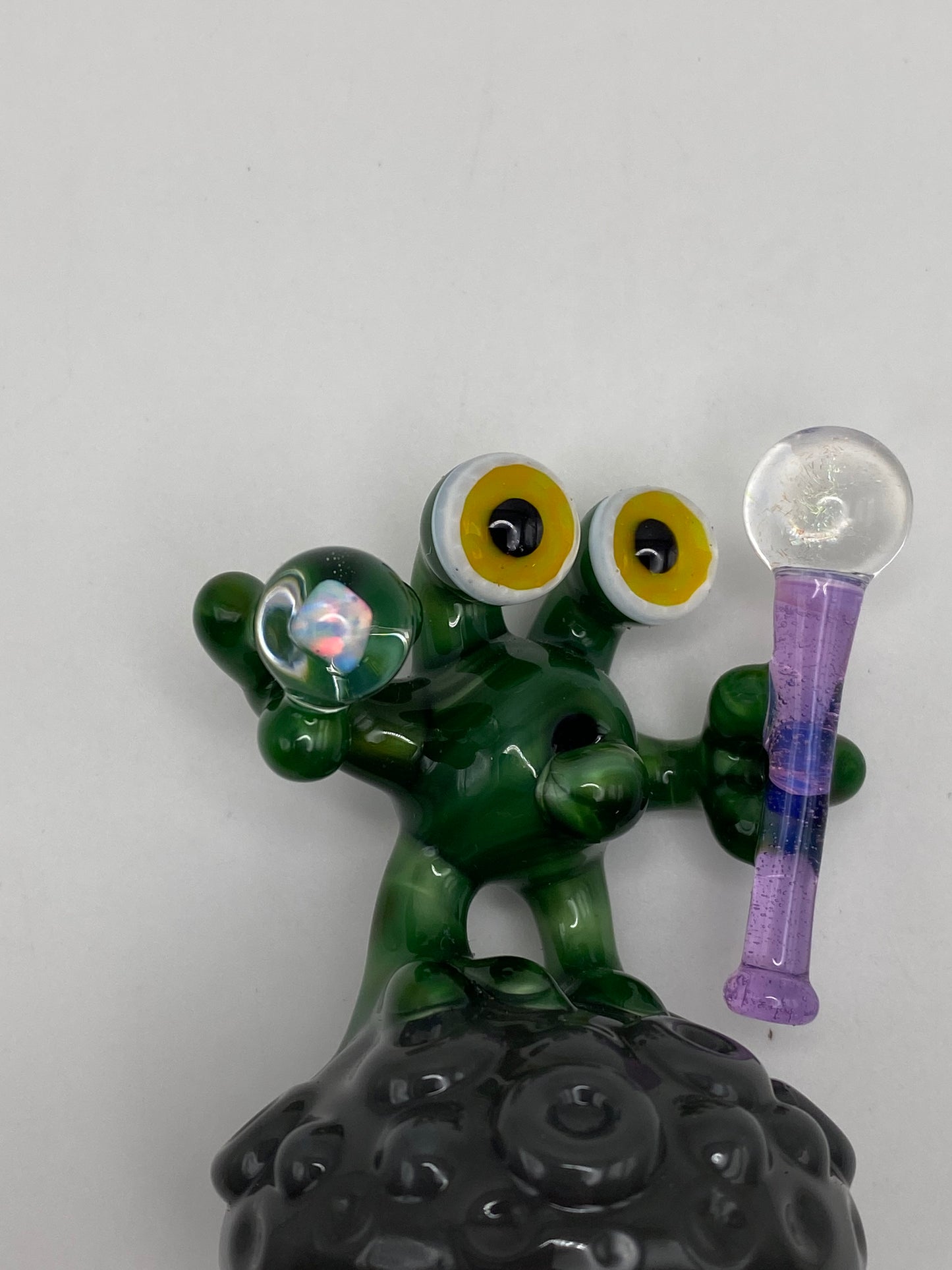 Alien Shaman Sculpture - Frog Shaman