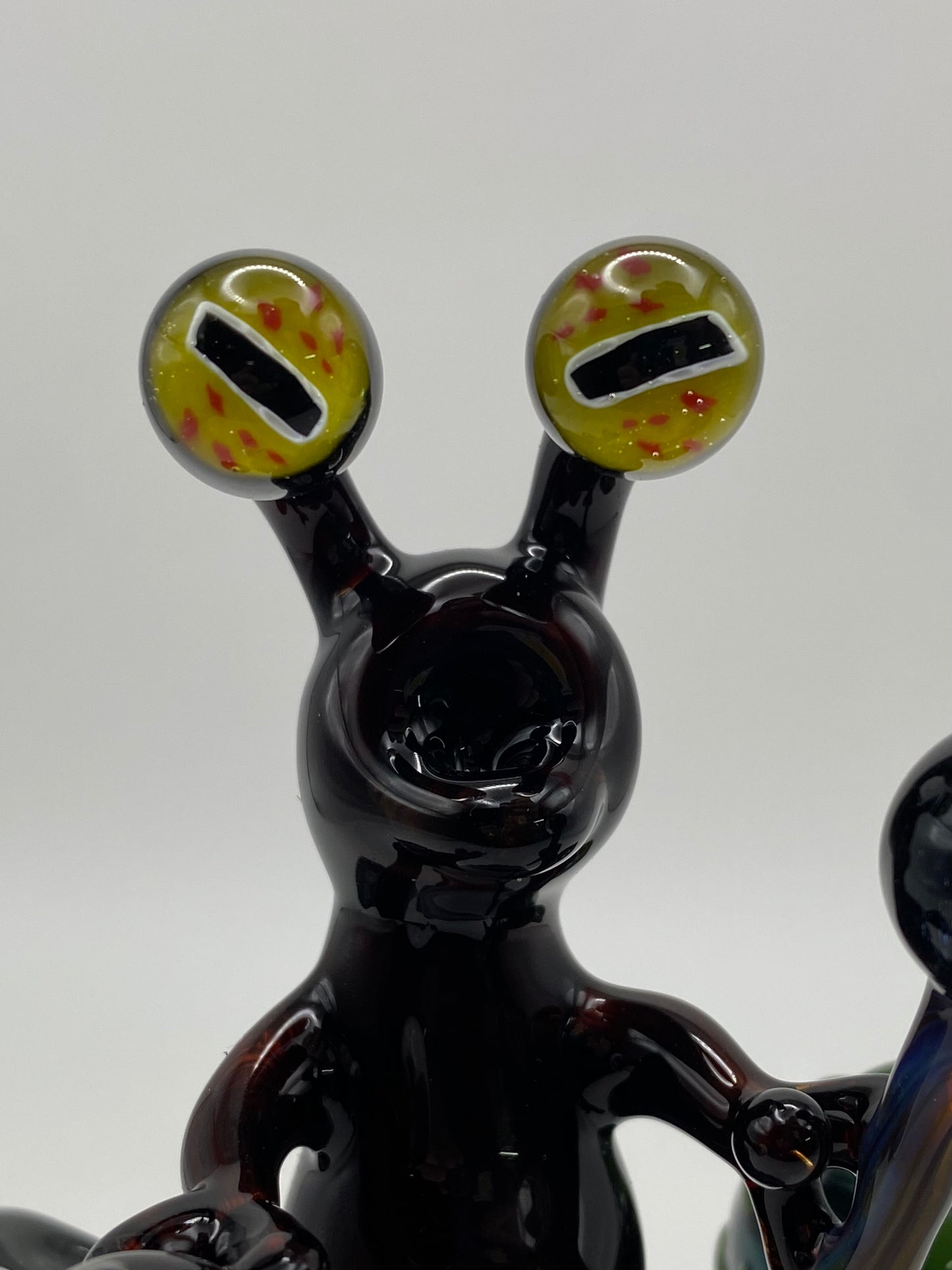 Alien Shaman Sculpture - Happy little planet
