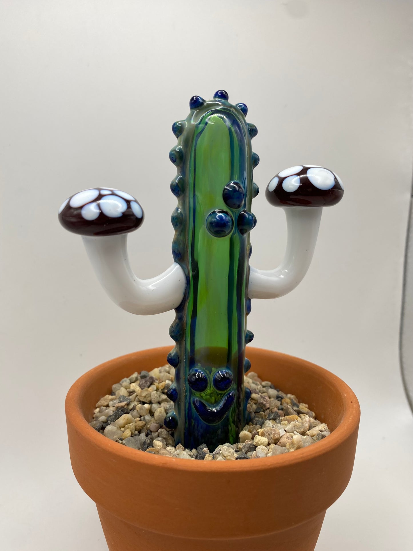 Cactus Sculpture - Mushroom Arms