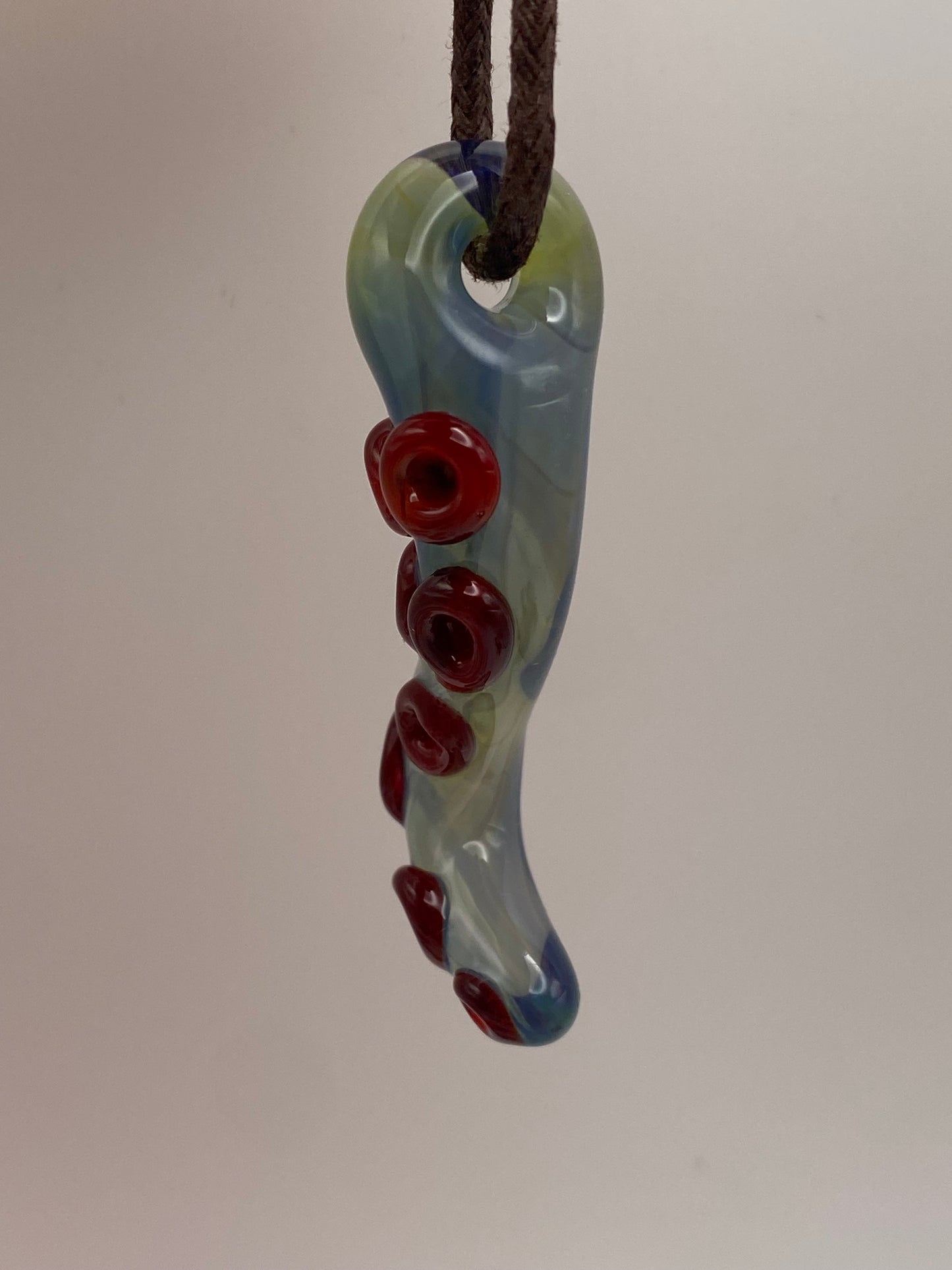 Tentacle Pendant - Irrid Ruby - 1