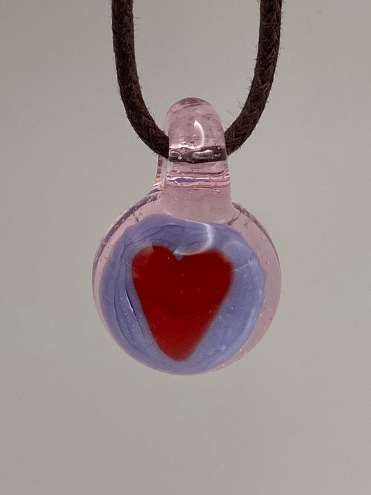 Choose Love Pendant - Pink