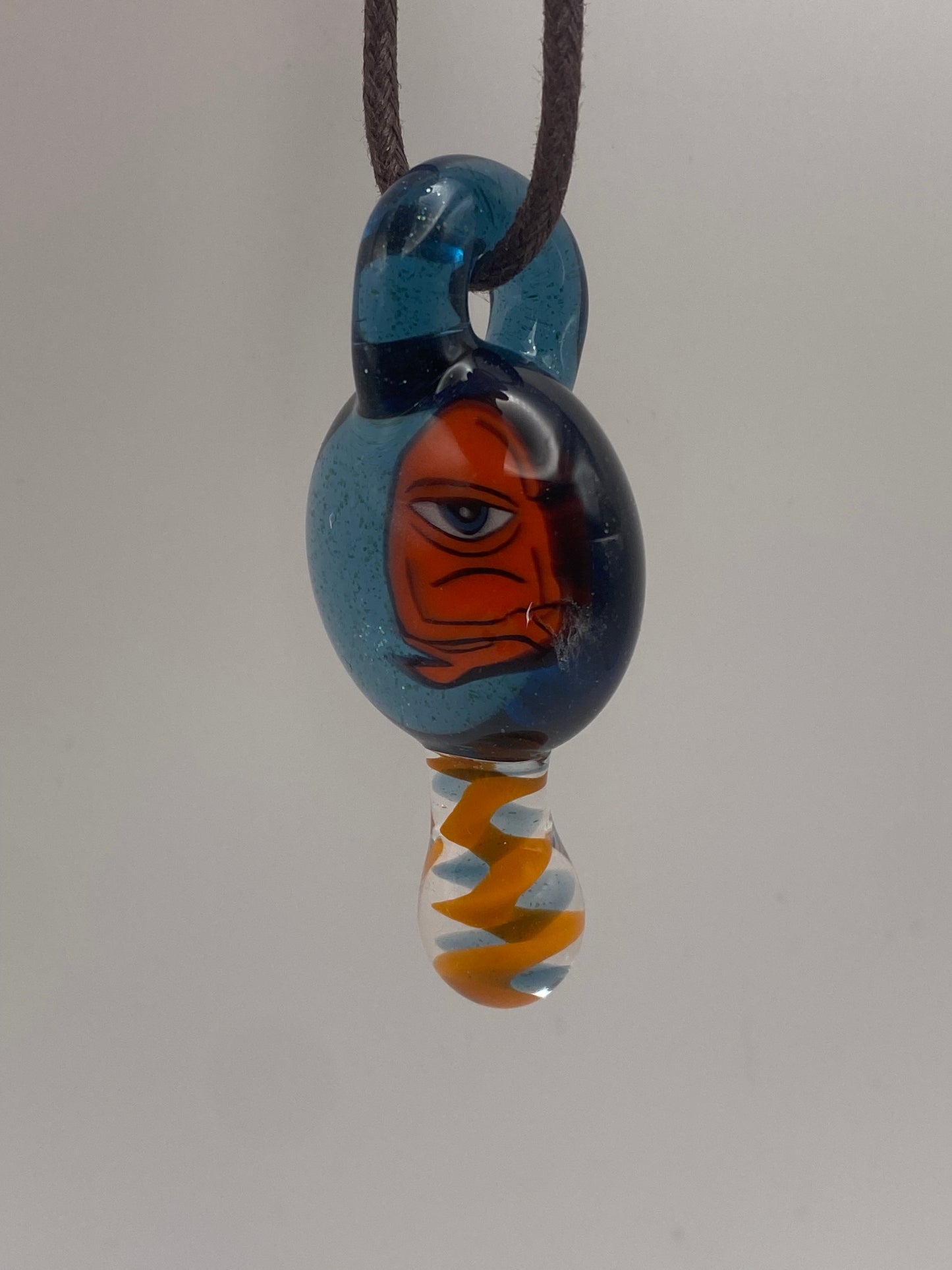 Grumpy Cy Guy Pendant