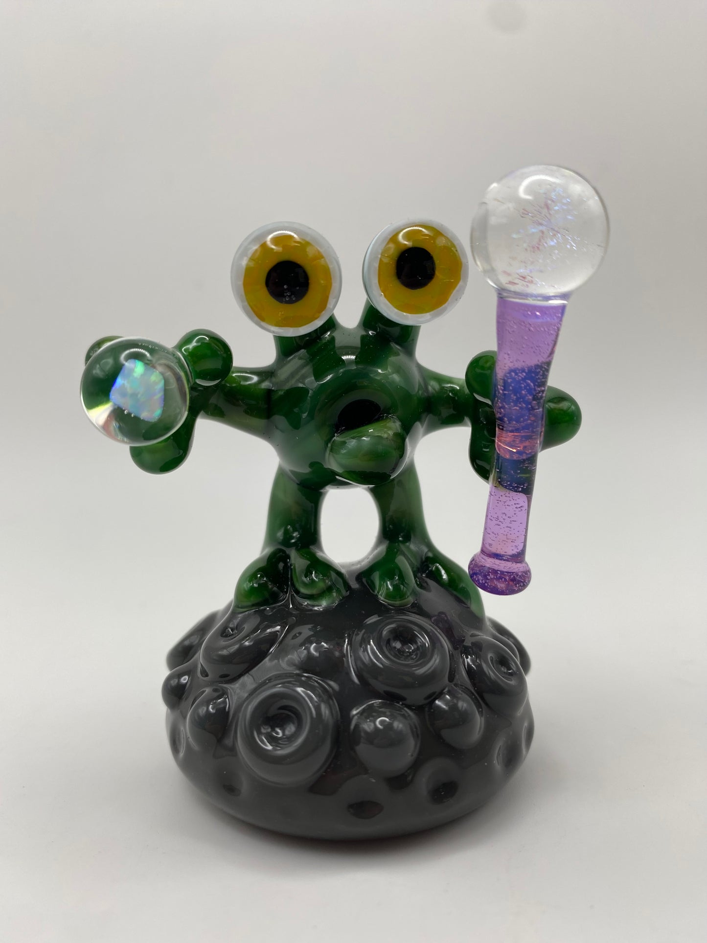 Alien Shaman Sculpture - Frog Shaman