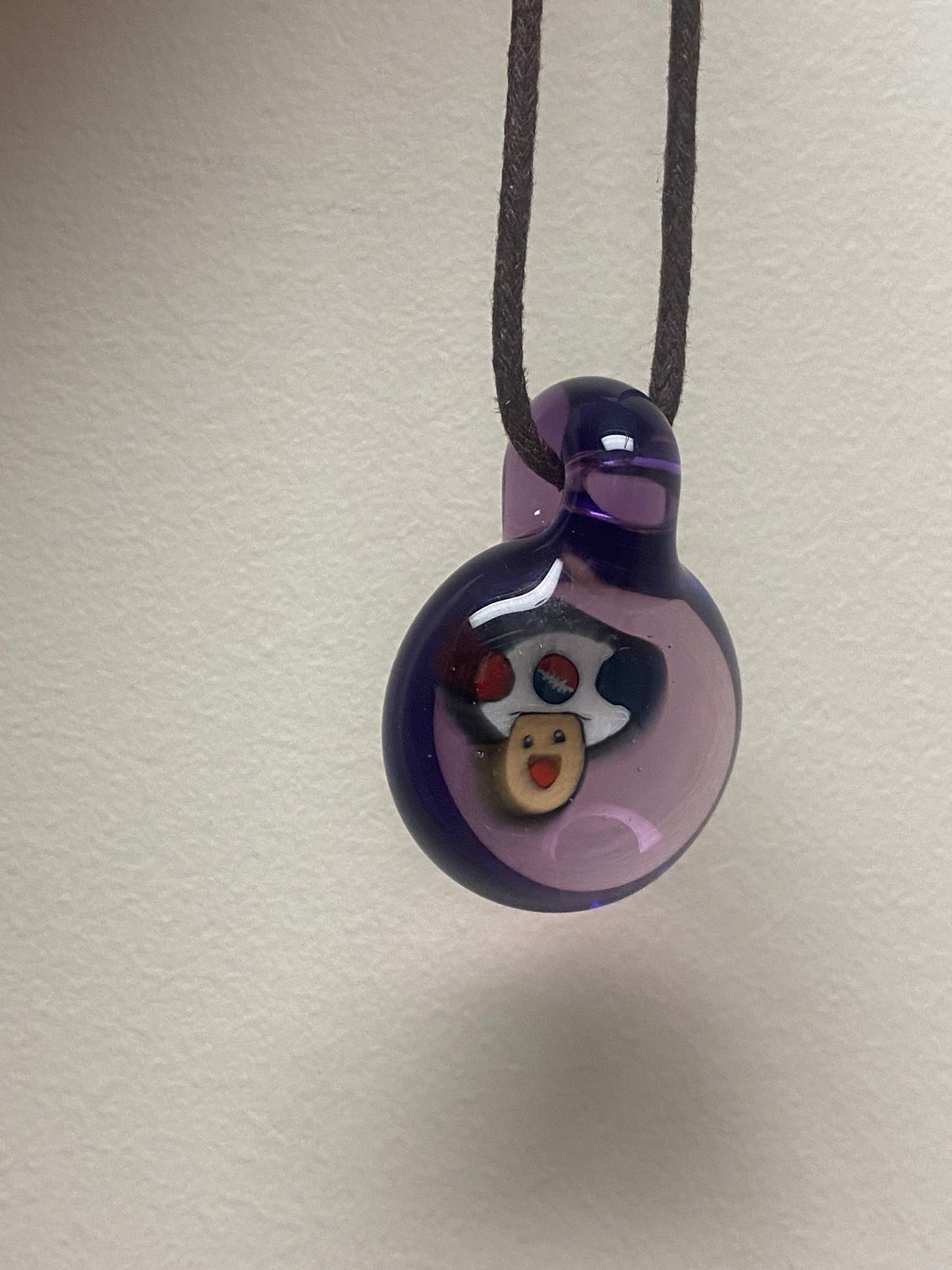 Grateful Dead Toad - CFL (color shifting) Pendant - Potion