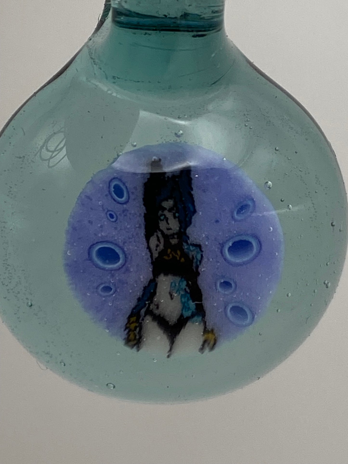 Foxy Lady Pendant - Teal