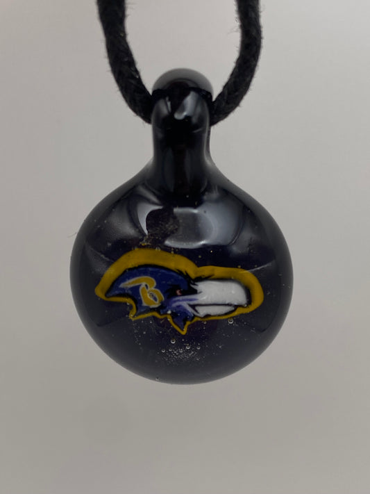 Baltimore Ravens Pendant - Dark Purple