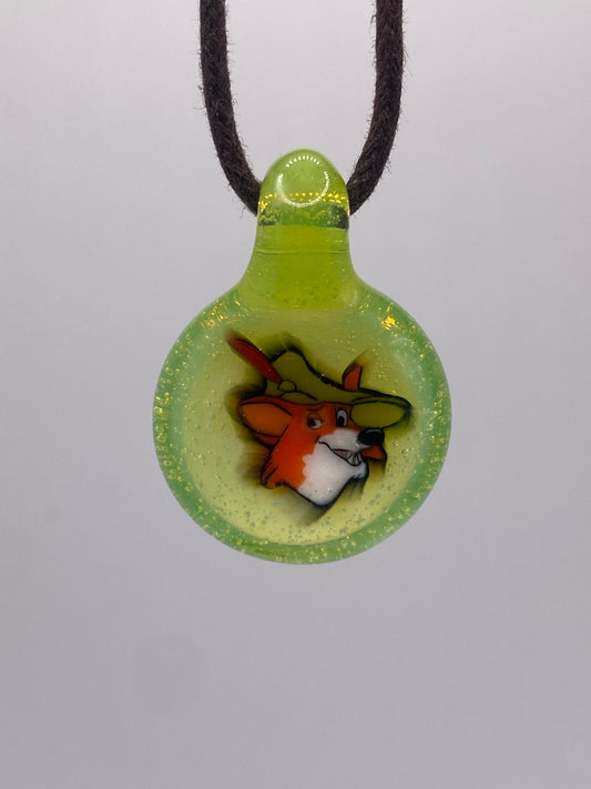 Robin Hood - CFL (color shifting) Pendant - Sunset Slyme