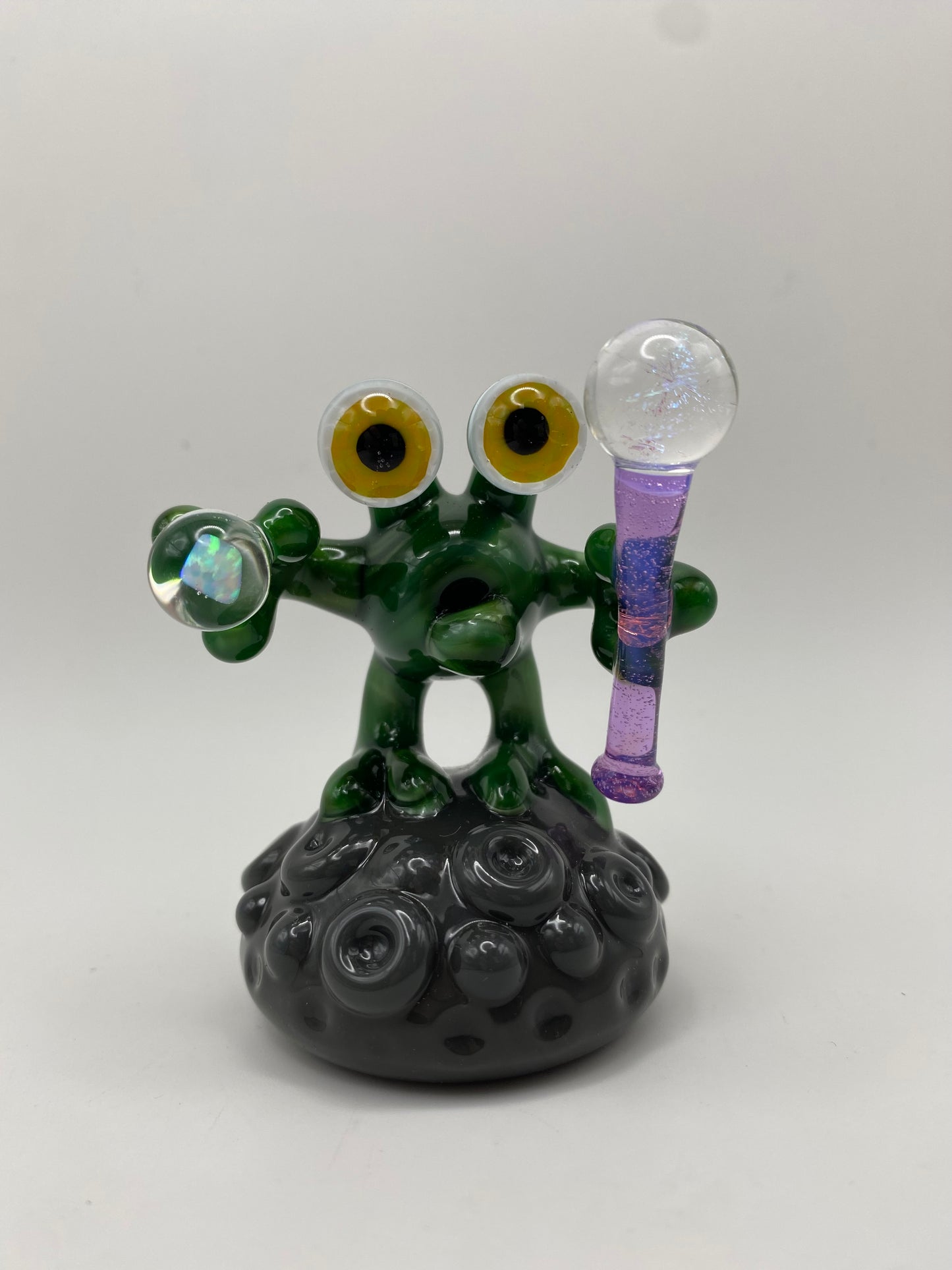 Alien Shaman Sculpture - Frog Shaman