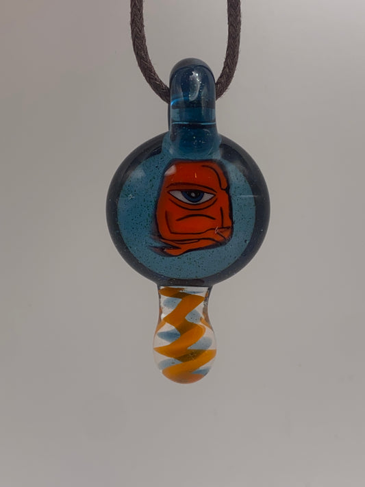 Grumpy Cy Guy Pendant