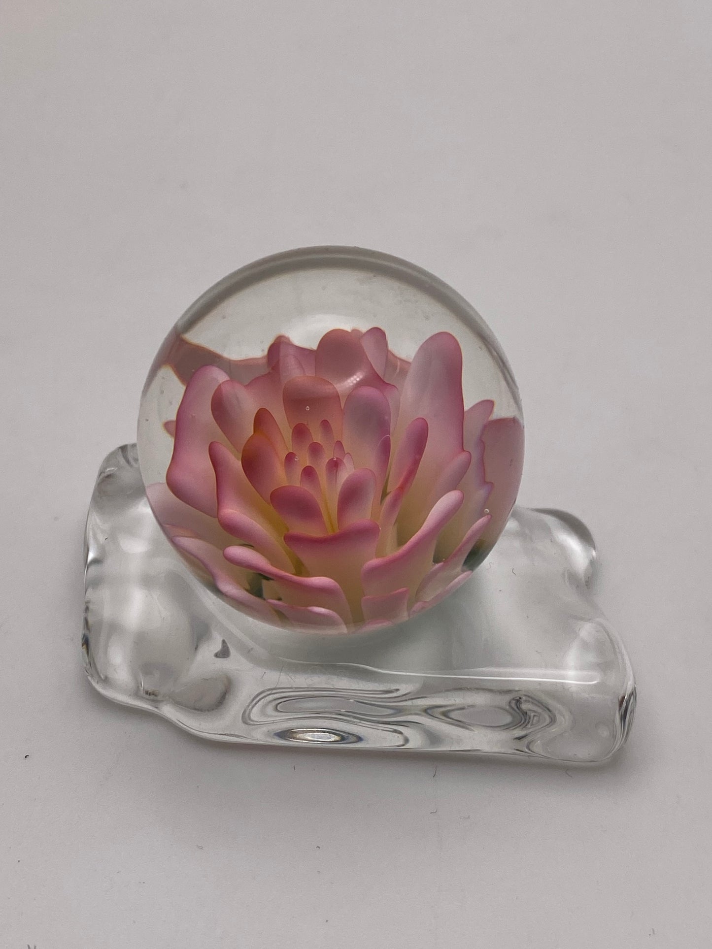 Flower Marble - 24k Gold Fumed