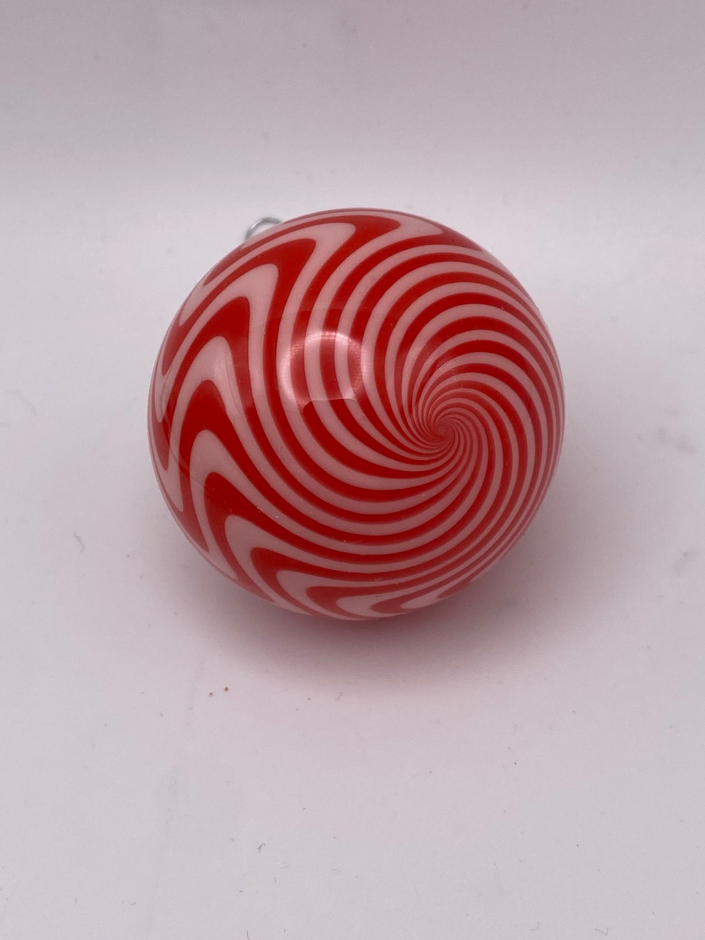 Peppermint Swirl Ornament