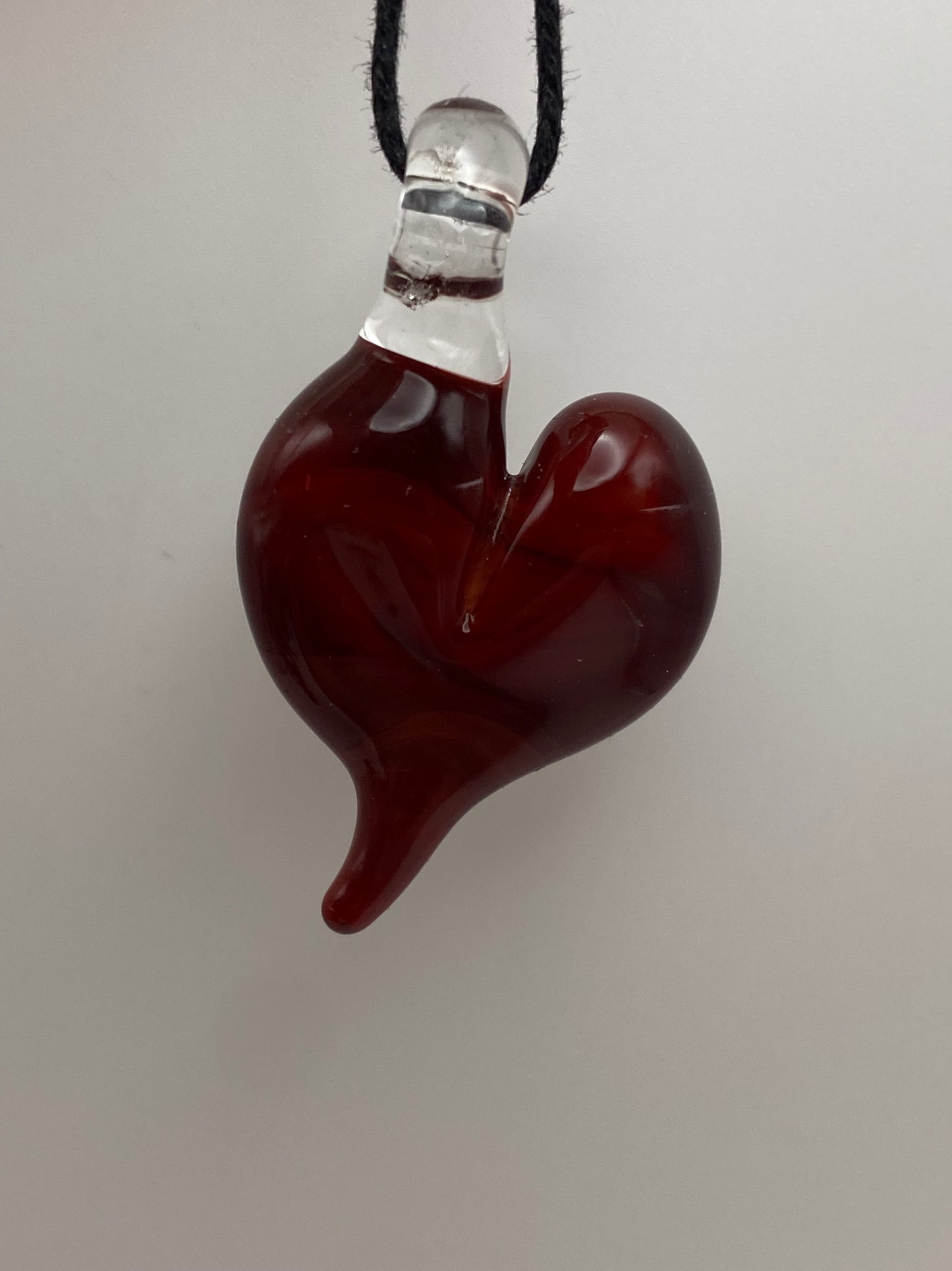 Heart Pendant - Ruby