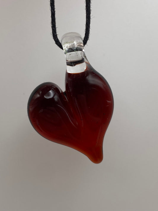 Heart Pendant - Dragons Blood