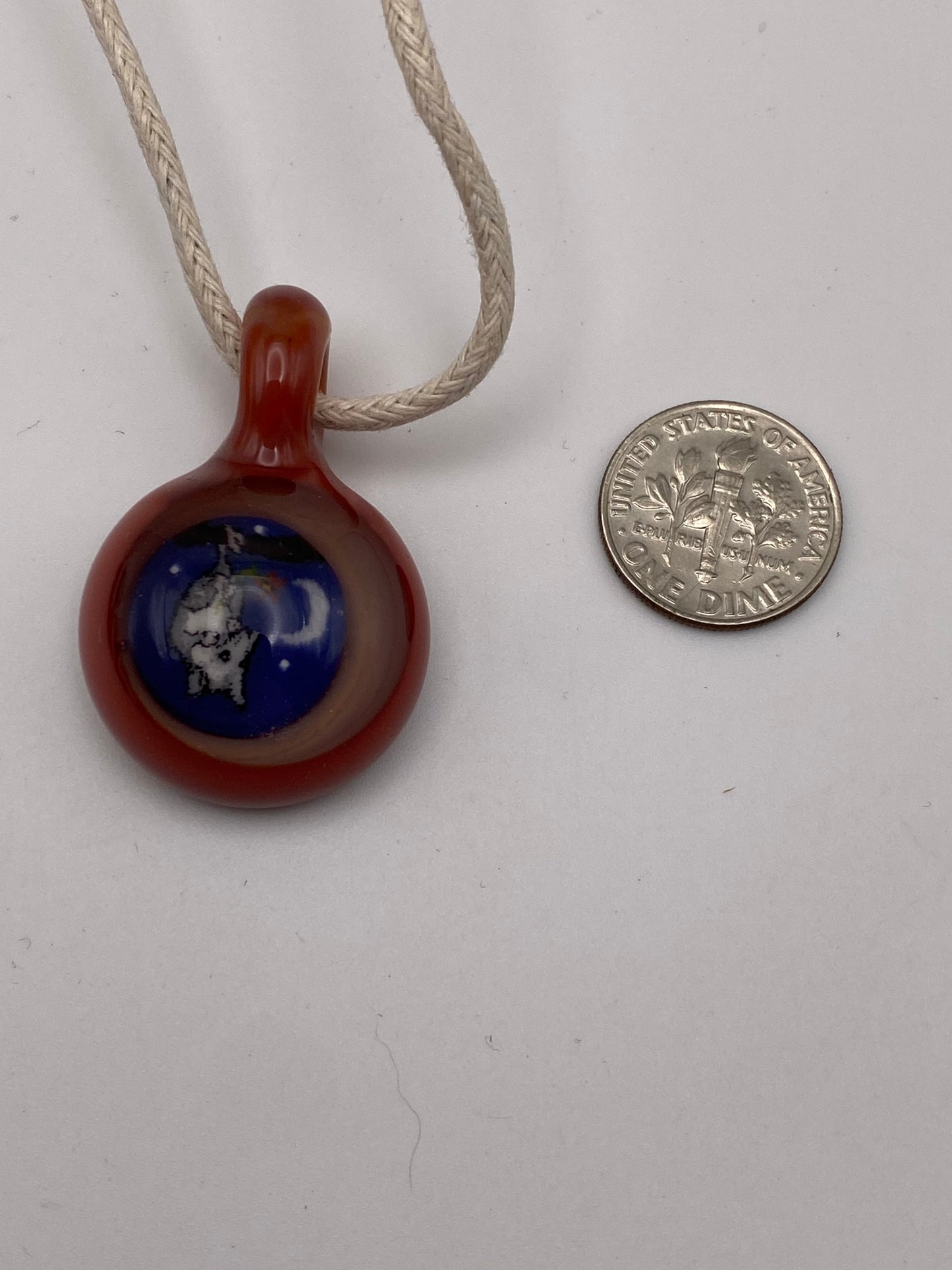 Blossom the Possum Pendant - Guava