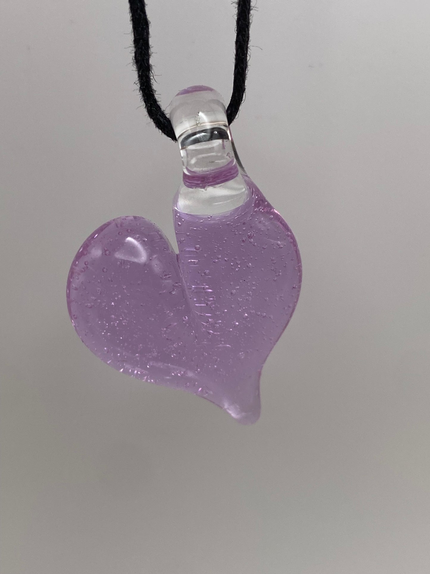 Heart Pendant - Purple