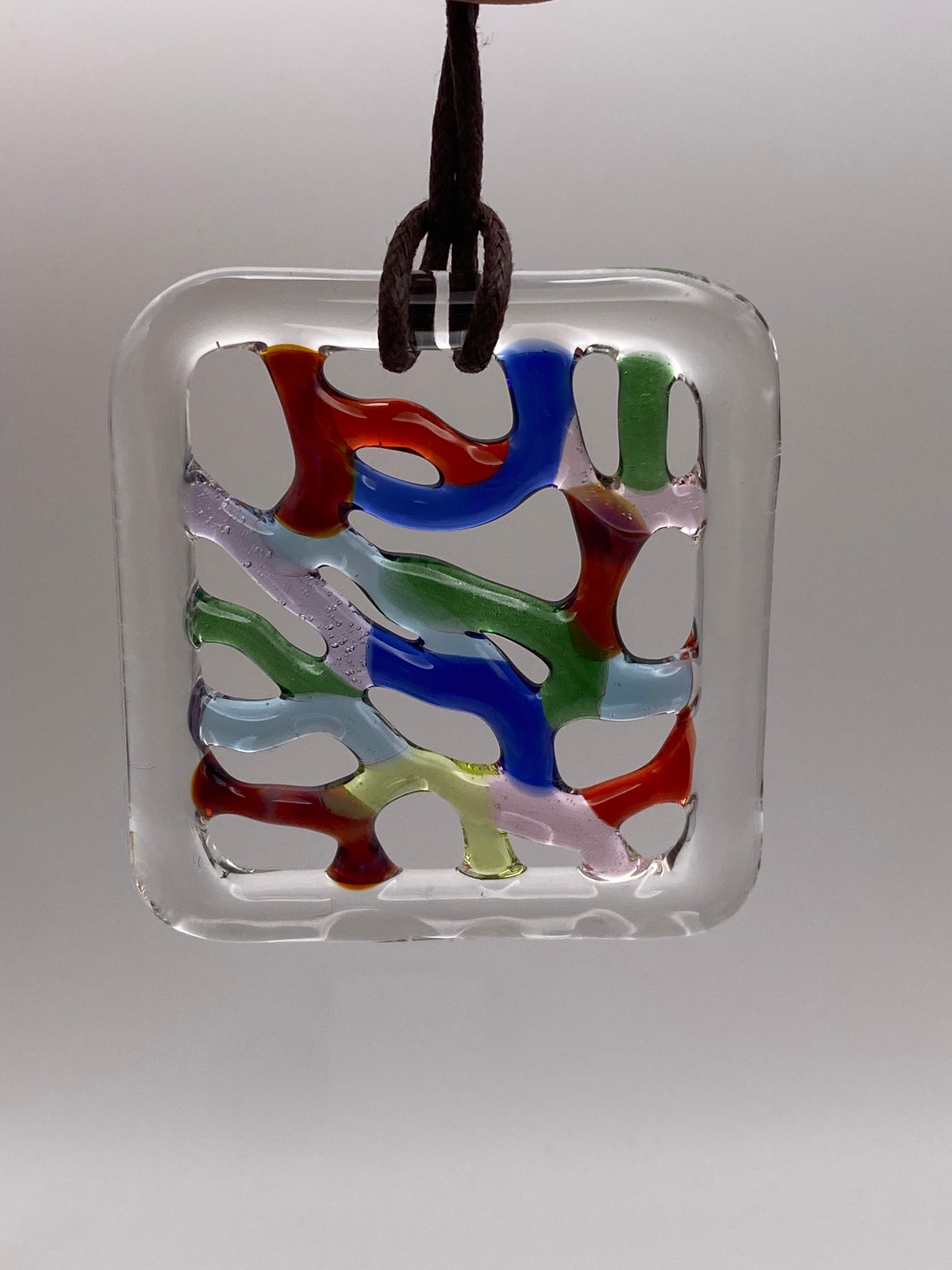 Webbing Ornament - Rainbow