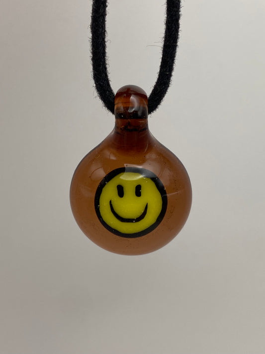 Happy Guy Pendant - Maple Syrup