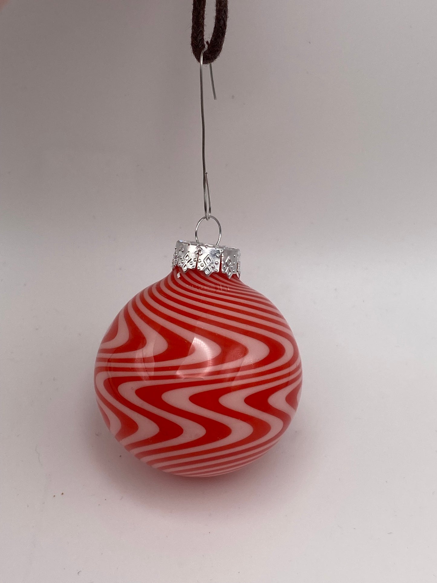 Peppermint Swirl Ornament