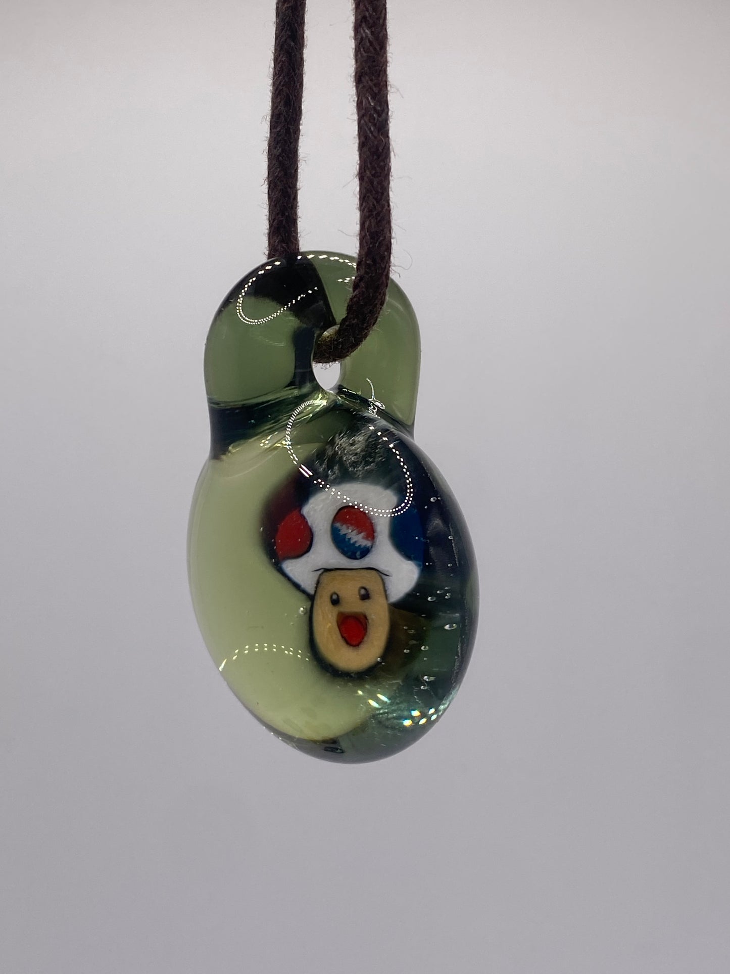 Grateful Dead Toad - CFL (color shifting) Pendant - Potion