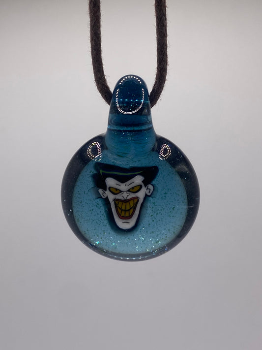 Joker Pendant - Blue Stardust