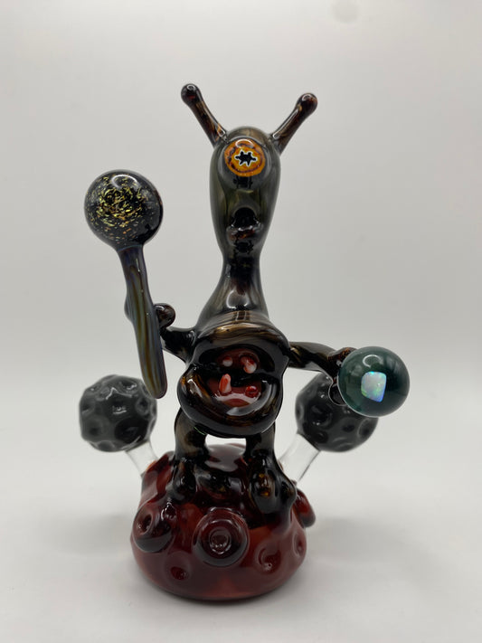 Alien Shaman Sculpture - Hungry Tummy