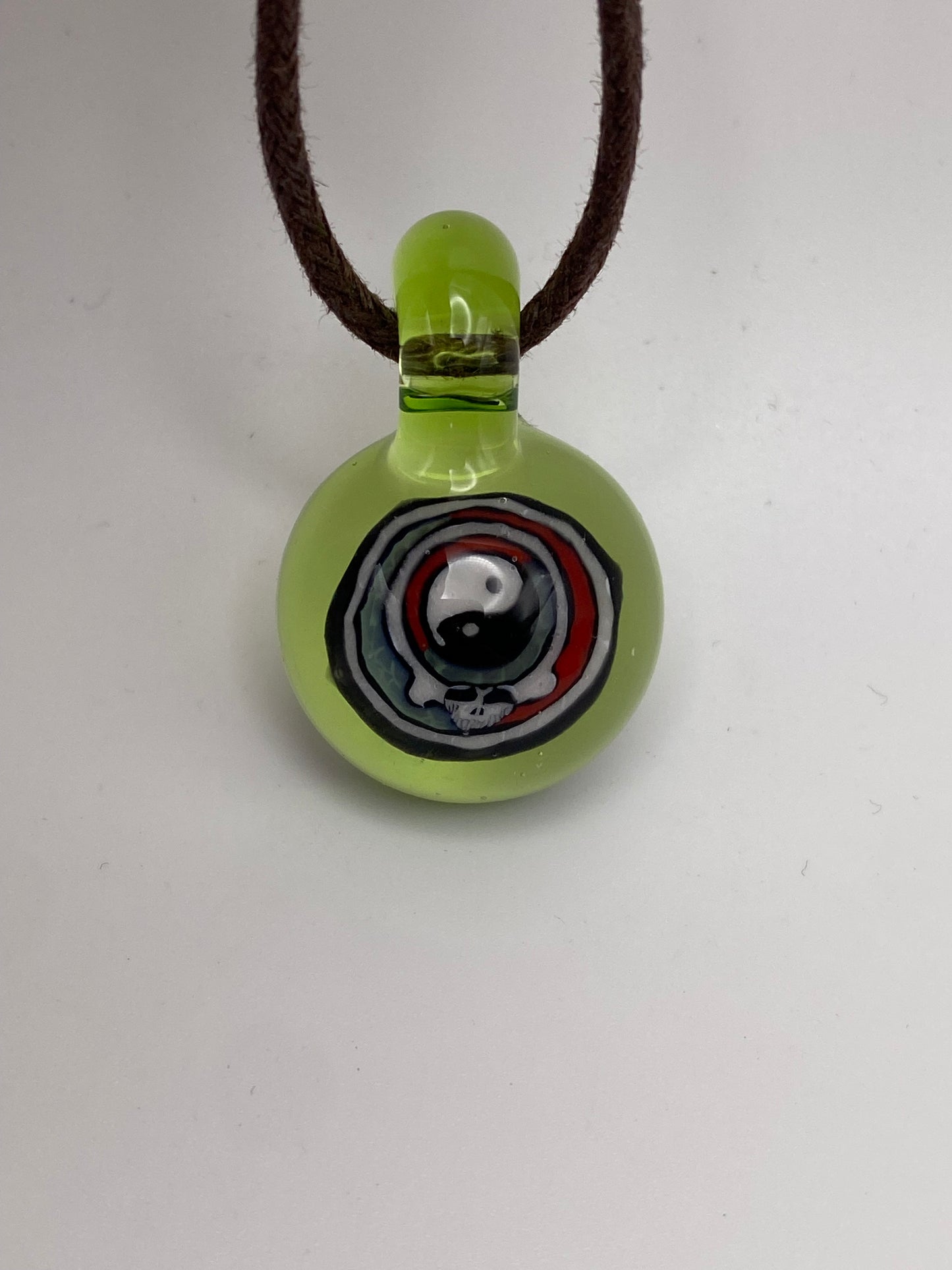 Grateful Dead Yin Yang pendant - Absinthe