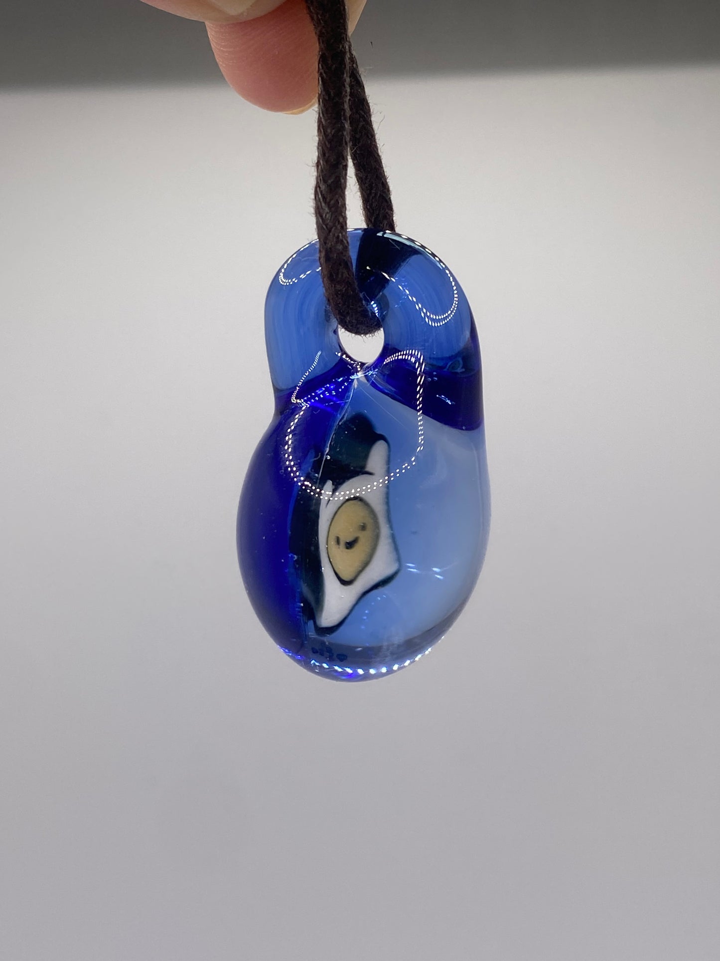 Finn the Human Pendant - Lite Cobalt