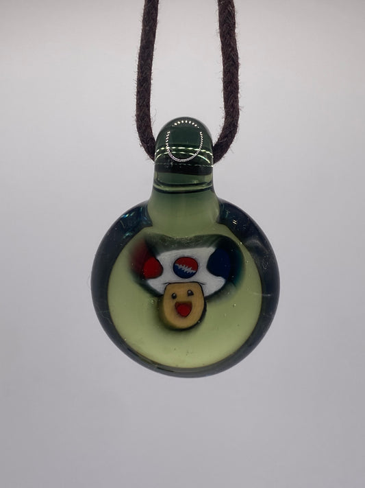 Grateful Dead Toad - CFL (color shifting) Pendant - Potion