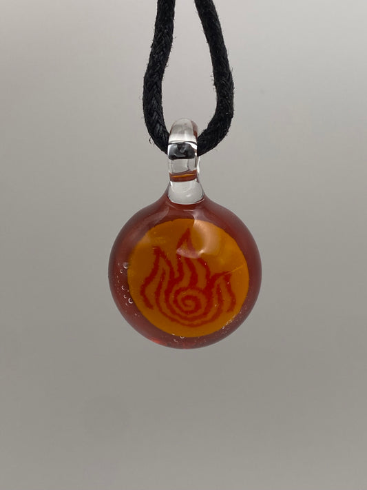 Avatar Elements Pendant - Fire and Water
