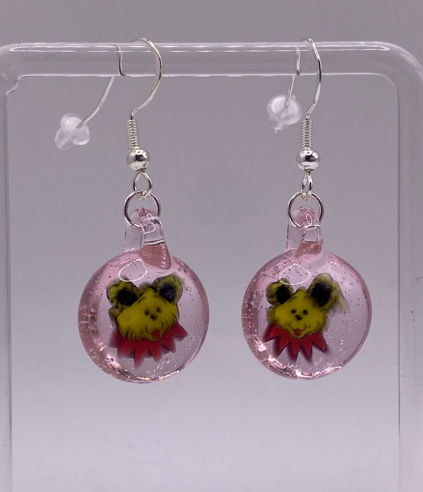 Grateful Dead Circus Bear Earrings