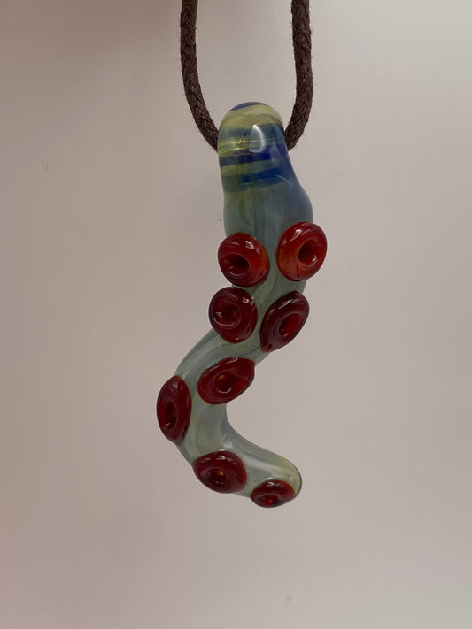 Tentacle Pendant - Irrid Ruby - 1