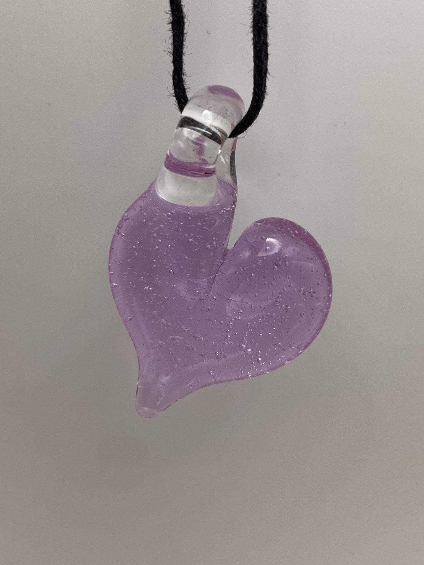 Heart Pendant - Purple