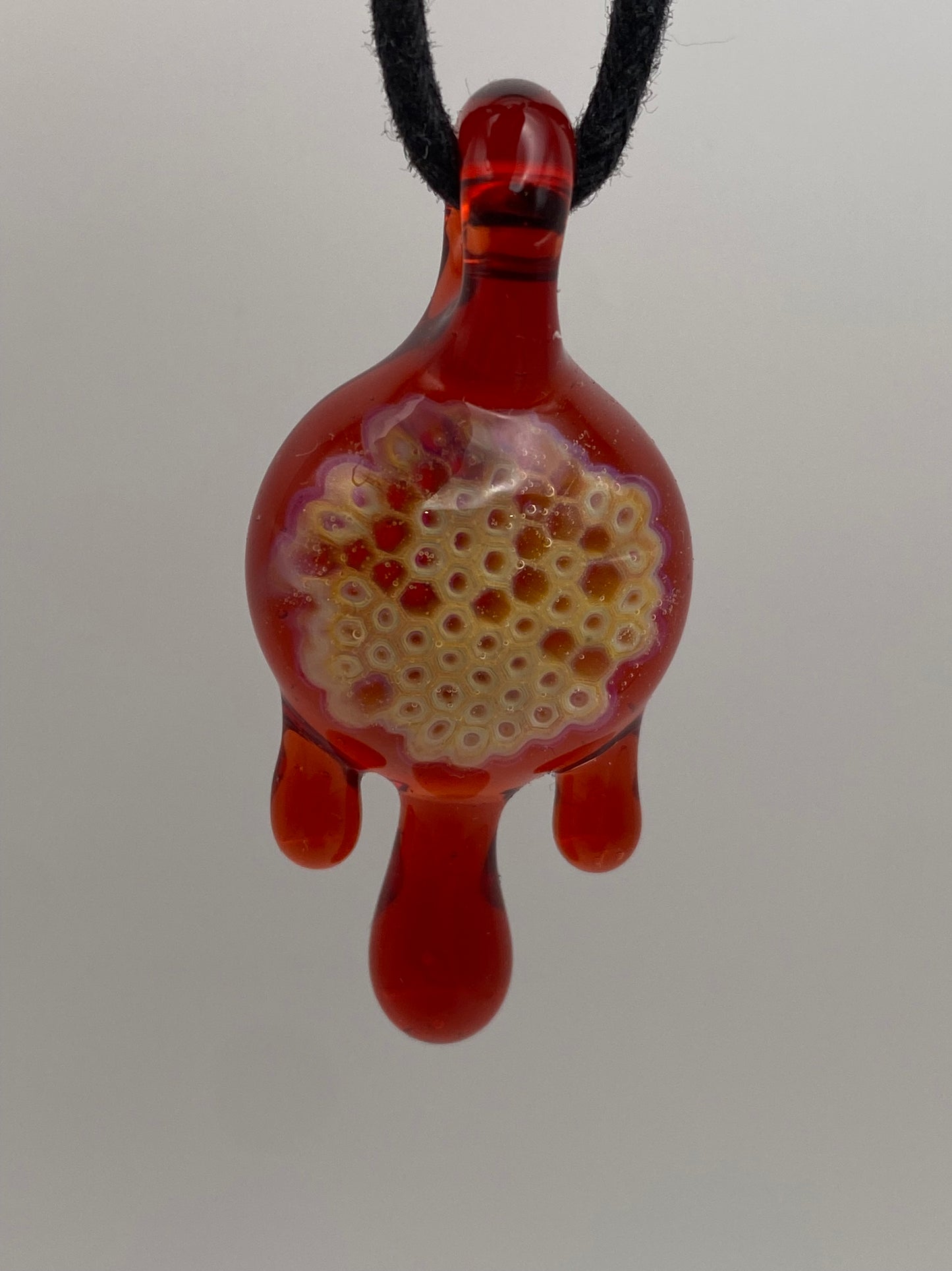 Bloody Honeycomb Pendant