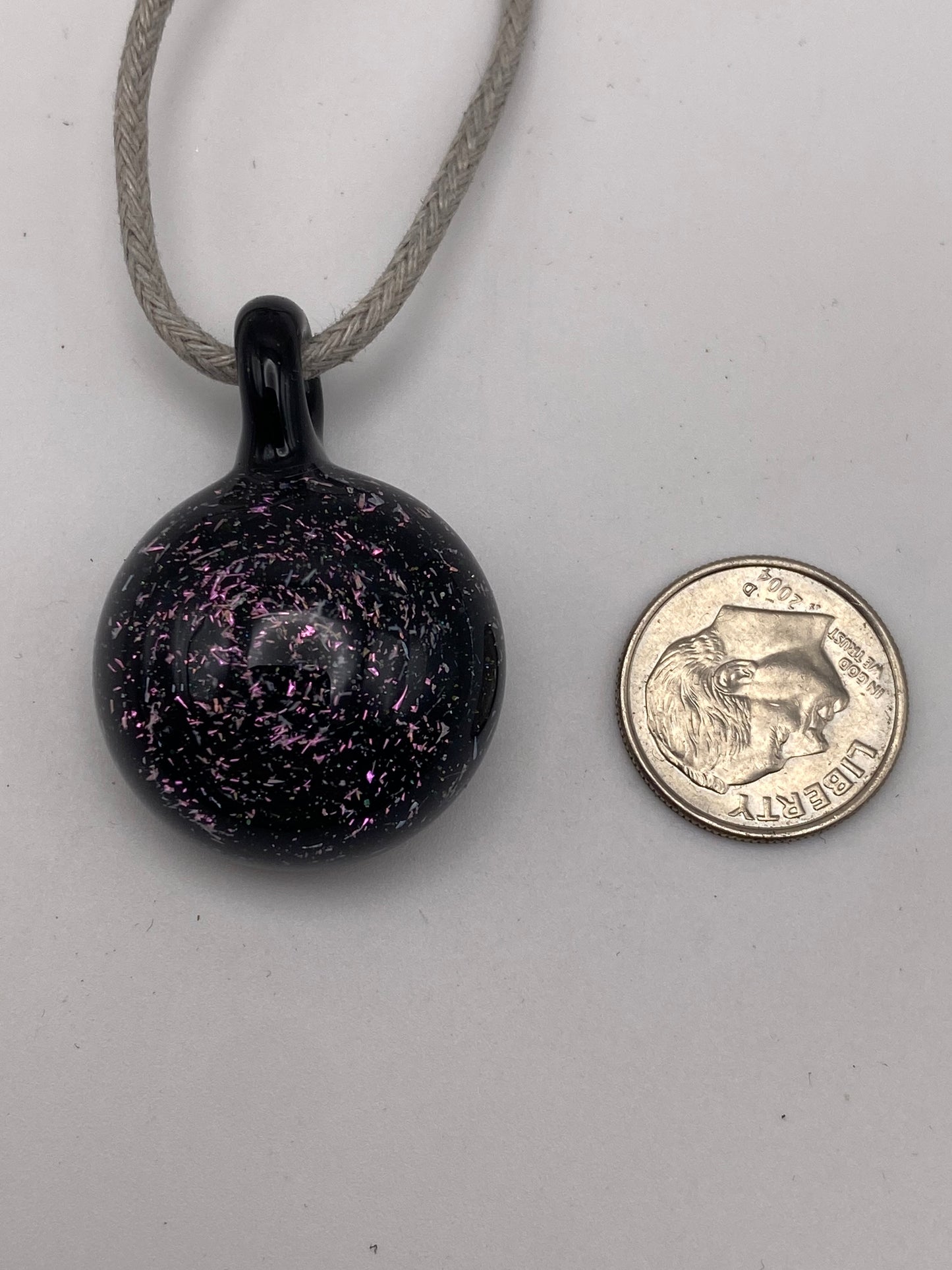 Dichroic Pendant - Magenta