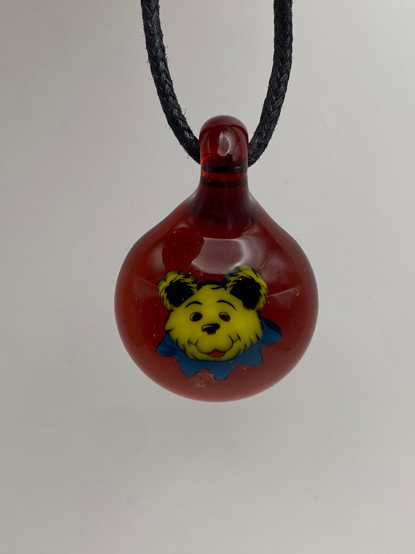 Grateful Dead Bear Pendant - Dragons Blood