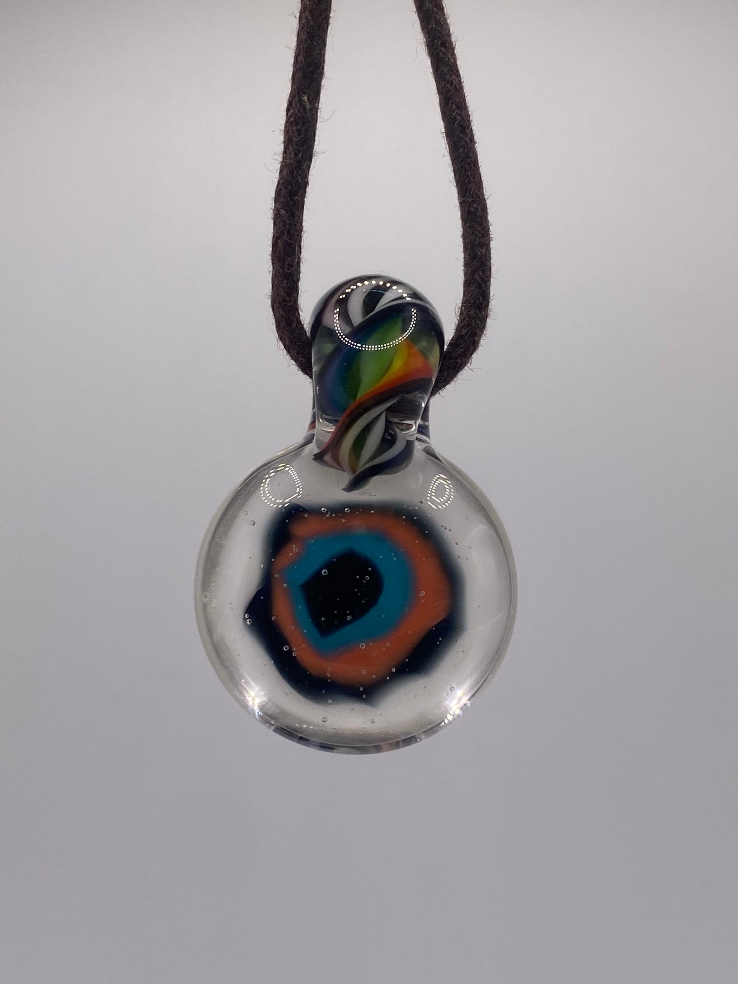 Choose Happy Eye Pendant w/ Rainbow loop and UV