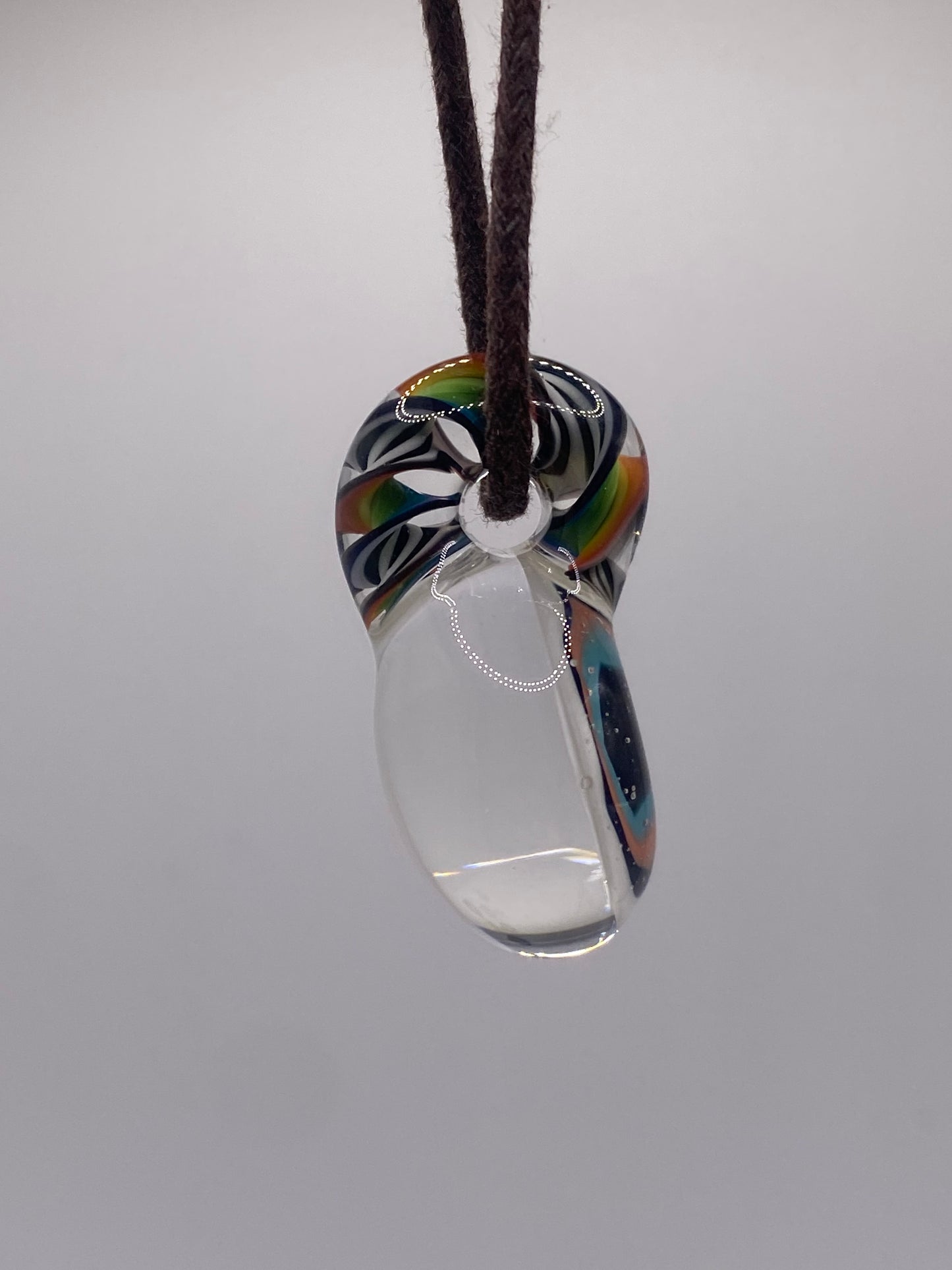 Choose Happy Eye Pendant w/ Rainbow loop and UV