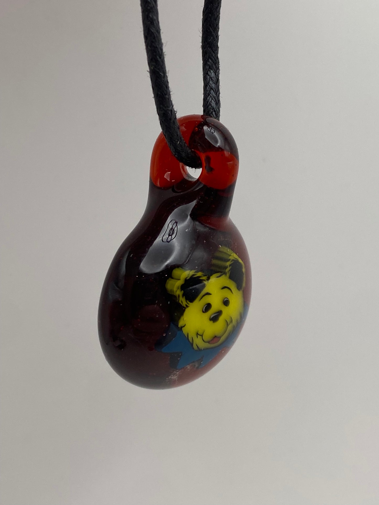 Grateful Dead Bear Pendant - Dragons Blood