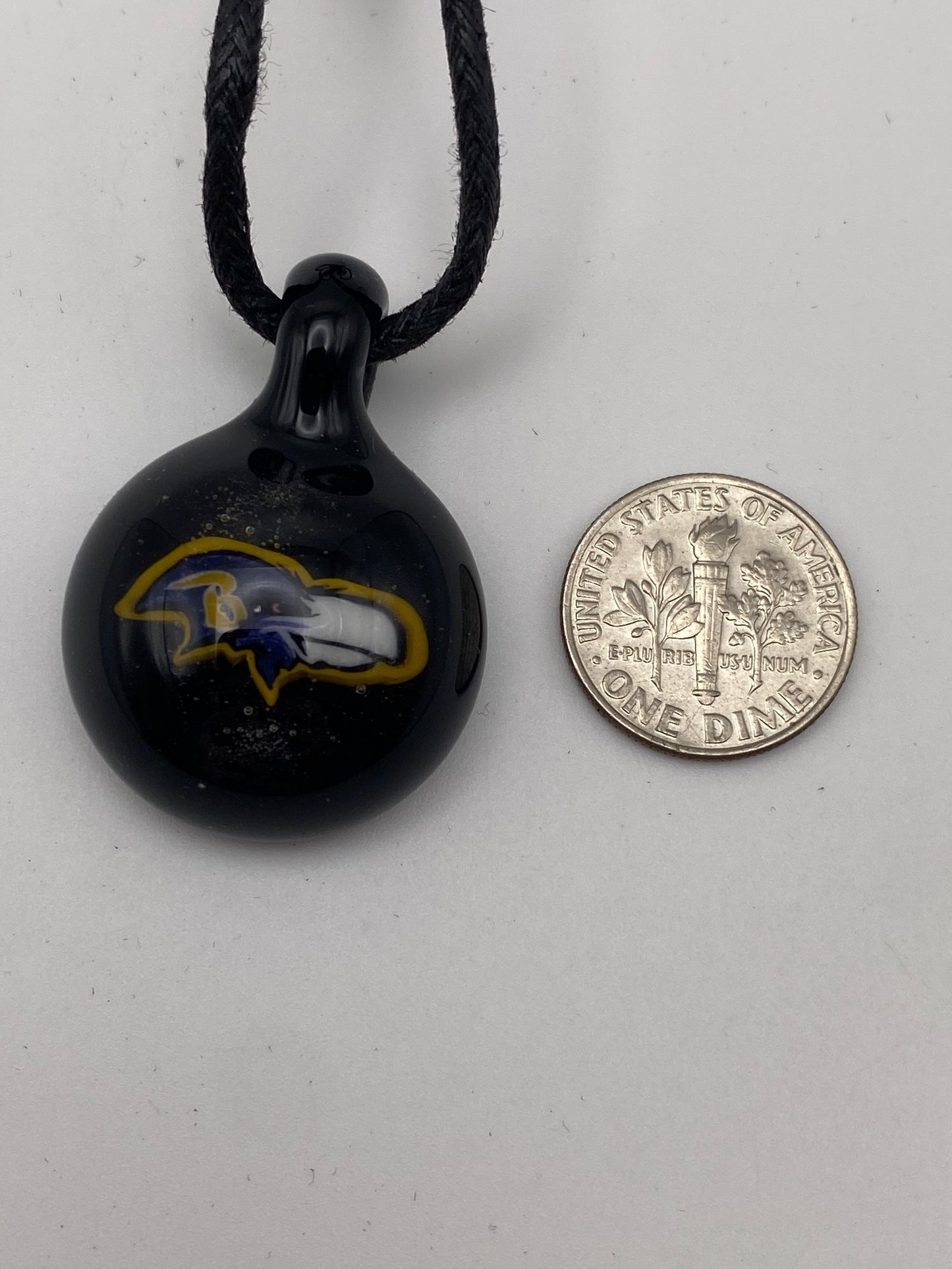 Baltimore Ravens Pendant - Dark Purple