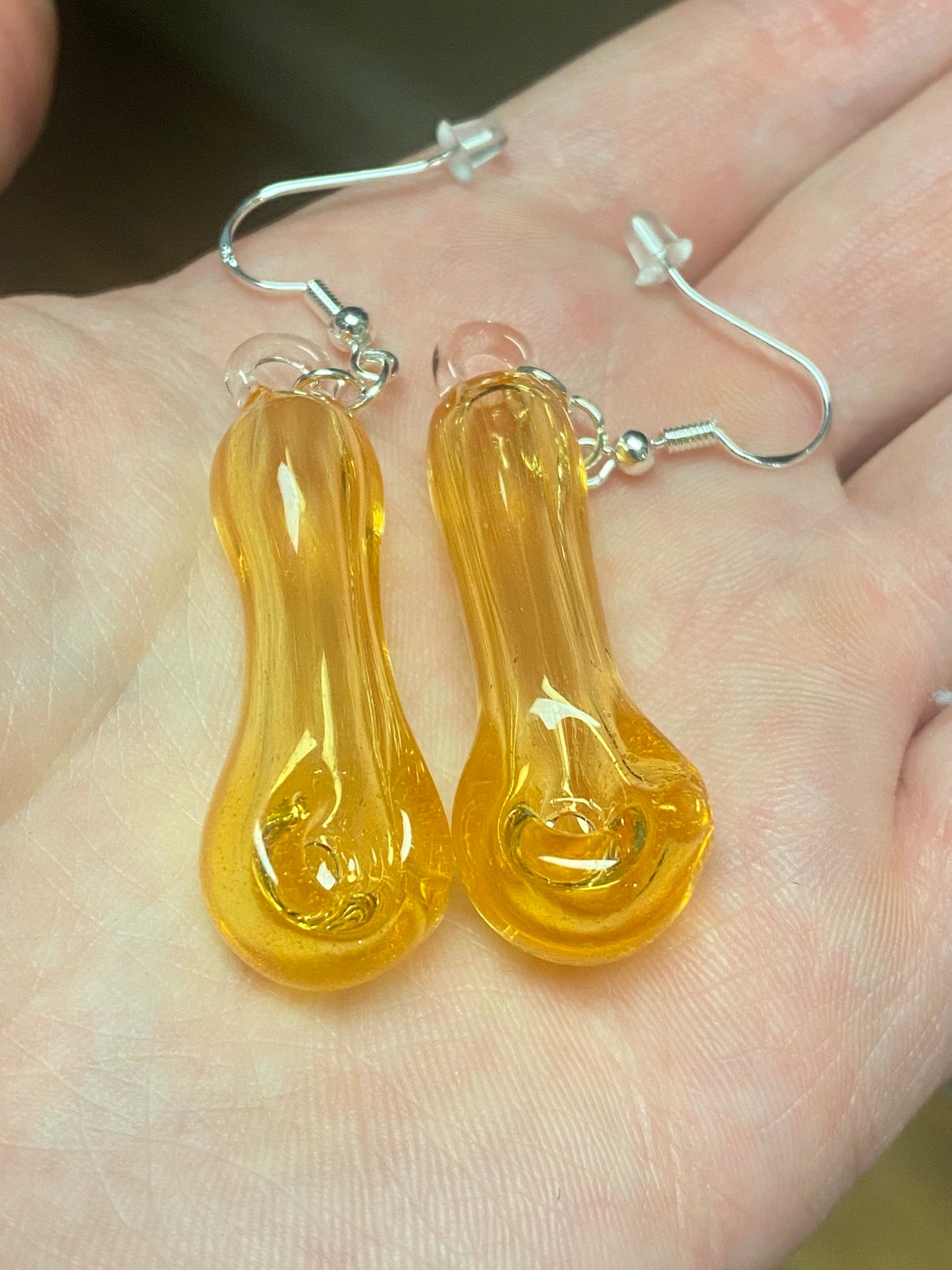 Terps Spoon Pipe Earrings