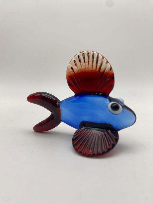 Fishy - Lite Cobalt/Ruby