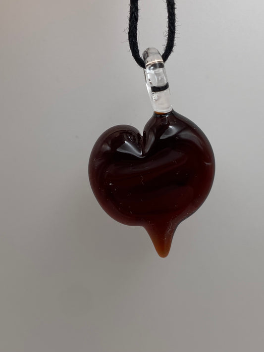 Heart Pendant - Dragons Blood