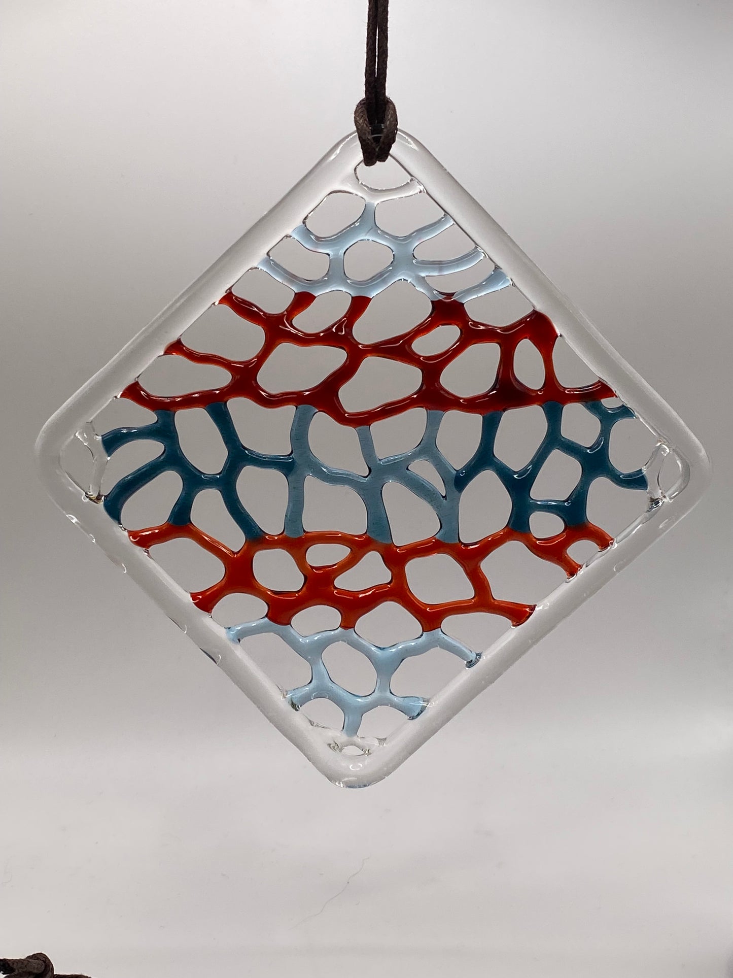 Suncatcher - Aquamarine, Garnet, Blue Stardust, Pomegranate