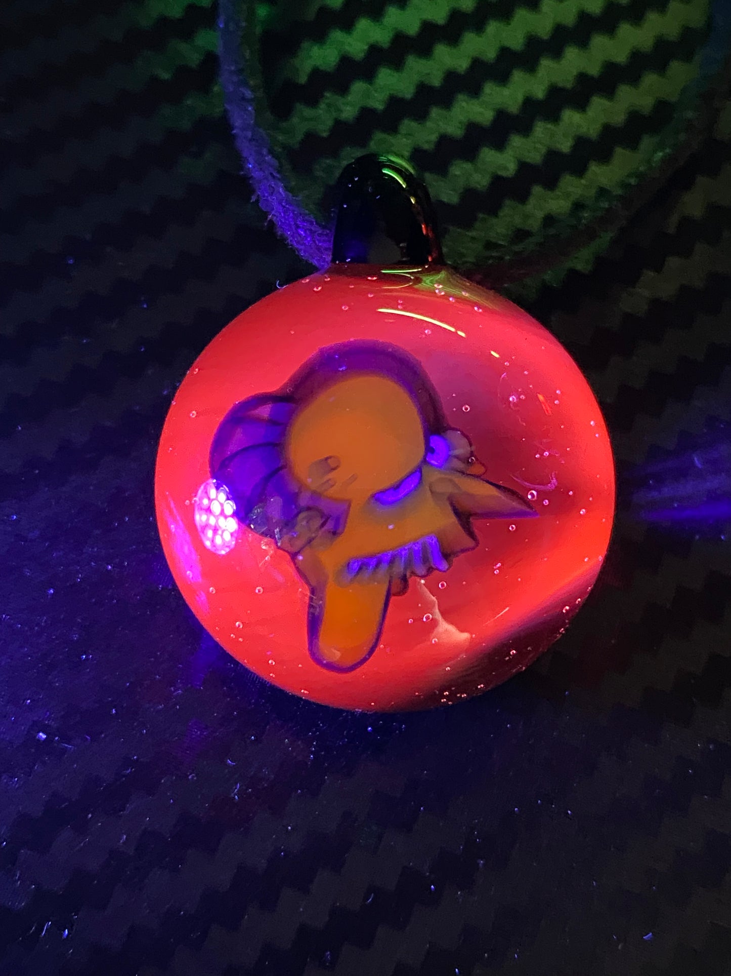 Mr. Burns - UV Pendant - Jet Black