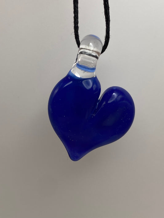 Heart Pendant - Blue Cheese